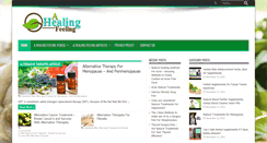 Desktop Screenshot of ahealingfeeling.com